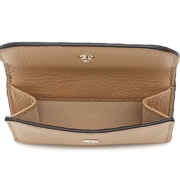 クロエ 三つ折り財布 アルファベット ミニ財布 ベージュ レディース CHLOE CHC21WP946 F57 26X 詳細画像