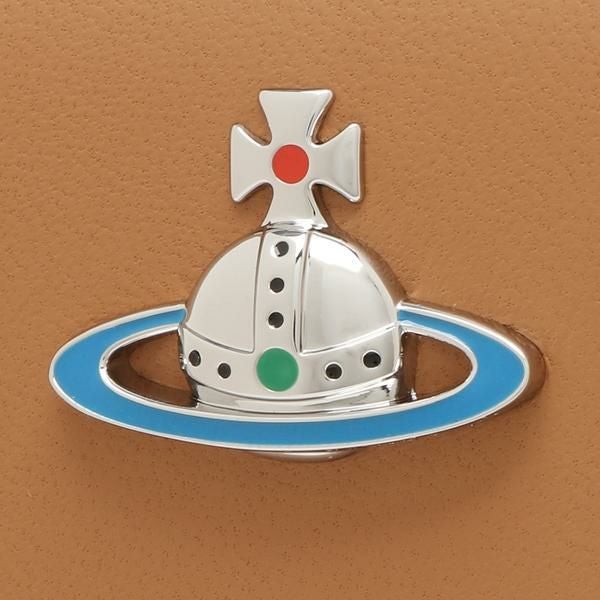 ヴィヴィアンウエストウッド 長財布 ナッパ ブラウン レディース VIVIENNE WESTWOOD 51050023 L001L D405 詳細画像