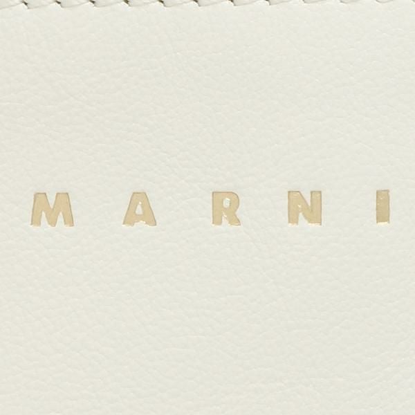 マルニ トートバッグ ショルダーバッグ ミュゼオ 2WAY ホワイト グリーン メンズ レディース MARNI SHMP0040U5 P2644 Z597N 詳細画像