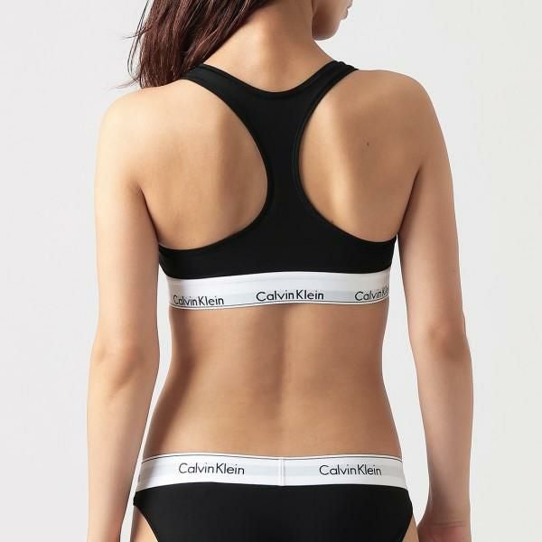 カルバンクライン アウトレット ブラレット ブラック レディース CALVIN KLEIN F3785 001 詳細画像