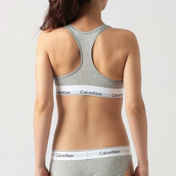 カルバンクライン アウトレット ブラレット グレー レディース CALVIN KLEIN F3785 020 詳細画像