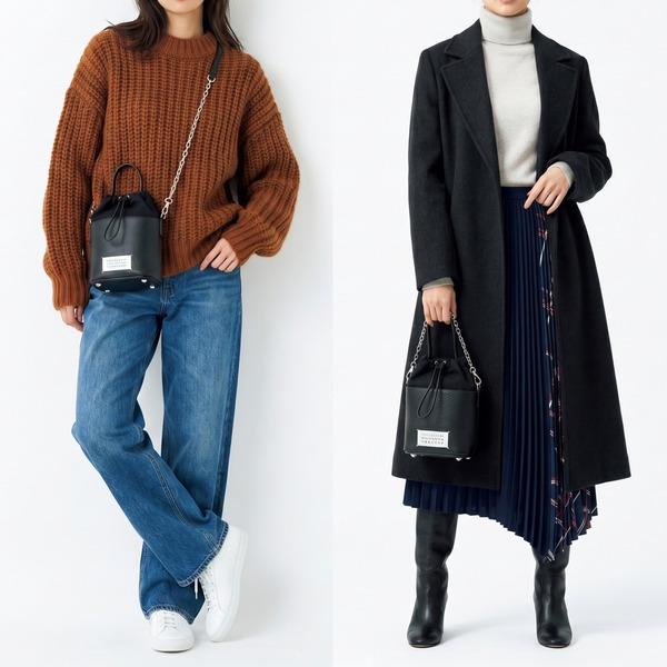 メゾンマルジェラ ショルダーバッグ ハンドバッグ 2WAY バケットバッグ レディース Maison Margiela S61WG0035 P4348 詳細画像