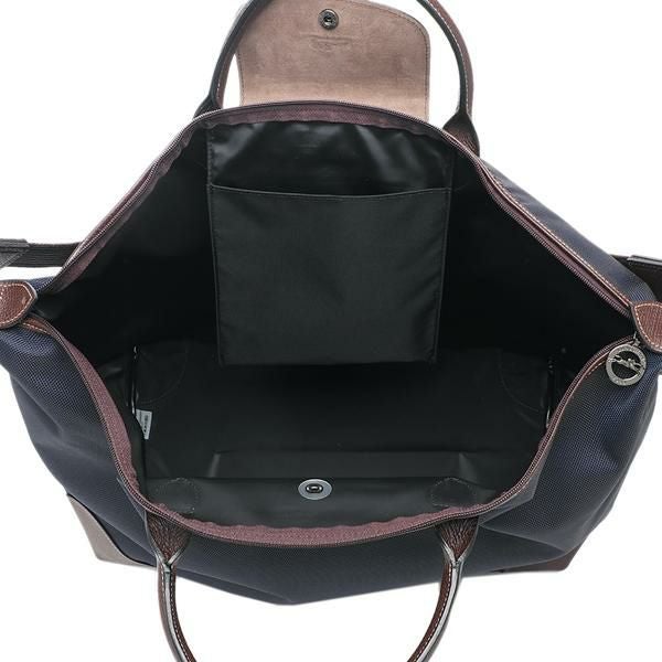 ロンシャン ハンドバッグ ショルダーバッグ ボックスフォード Lサイズ 2WAY トラベルバッグ ブルー メンズ LONGCHAMP 1624 080 127 A4対応 詳細画像