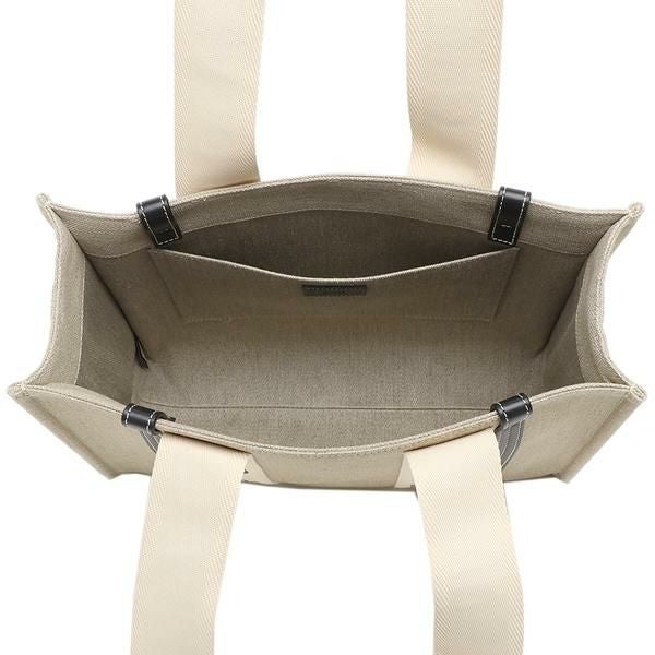 クロエ トートバッグ ウッディ ベージュ ネイビー レディース CHLOE CHC22AS383I26 91J A4対応 詳細画像