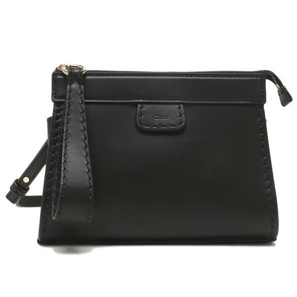 現*m様 Chloe（クロエ） クラッチバッグ美品 エンベロープ 黒レザー クロエ ショルダーバッグ クラッチバッグ エディス 2WAY ミニバッグ