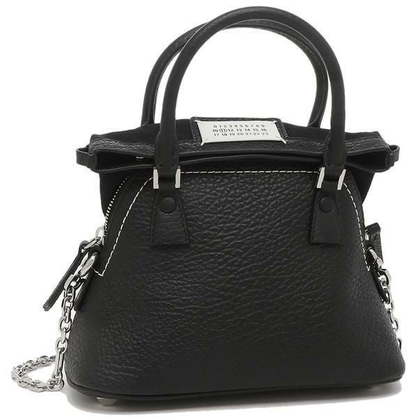 メゾンマルジェラ ハンドバッグ ショルダーバッグ ファイブエーシー クラシック ブラック Maison Margiela S56WG0081 P4455 T8013 詳細画像