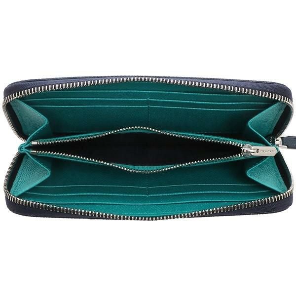 ブルガリ 長財布 ブルガリブルガリマン ネイビー グリーン メンズ BVLGARI 288254 詳細画像