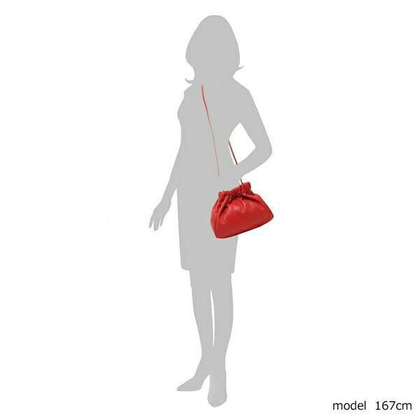 ジルサンダー ショルダーバッグ スクランチ レッド レディース JIL SANDER J08WD0023P4846 620 詳細画像