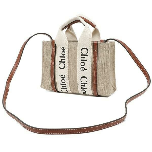 クロエ トートバッグ ショルダーバッグ ウッディ 2WAY ミニバッグ レディース CHLOE CHC22AP237I26 詳細画像