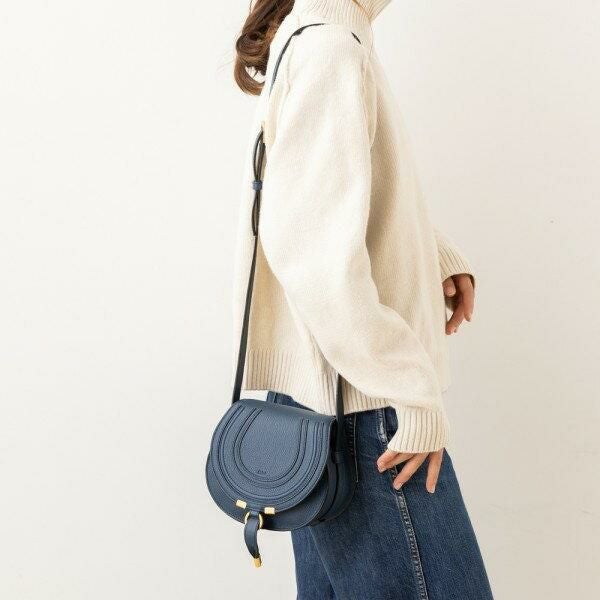 クロエ ショルダーバッグ マーシー サドルバッグ レディース CHLOE
