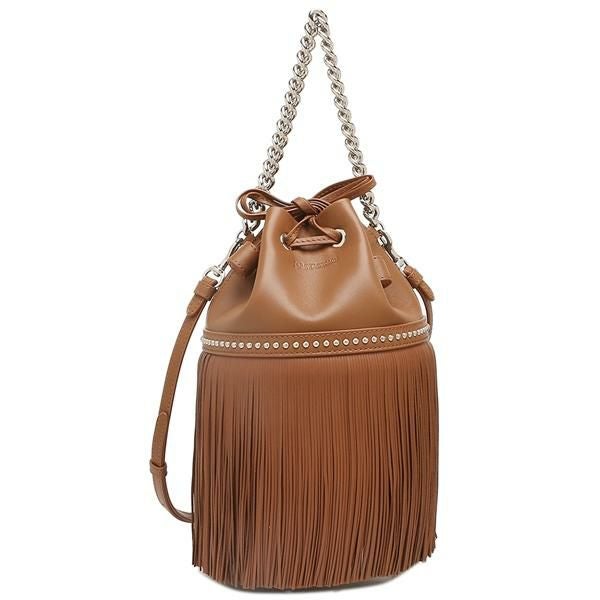 ジェイアンドエムデヴィッドソン ハンドバッグ ショルダーバッグ ミディアムフリンジカーニバル 2WAY ブラウン レディース J&M DAVIDSON LMDC1XX SCNP 640S 詳細画像