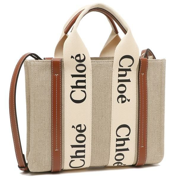 クロエ トートバッグ ウッディ ミディアム レディース CHLOE