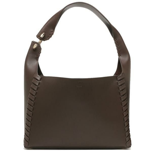 クロエ ショルダーバッグ マテ ブラウン レディース CHLOE