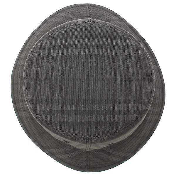 バーバリー 帽子 ハット バケットハット グレー メンズ レディース BURBERRY 8057399 A8800 詳細画像