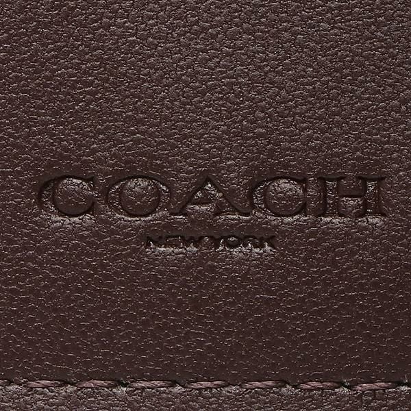コーチ アウトレット 三つ折り財布 シグネチャー ミニ財布 ブラウン ブラック レディース COACH CE930 IMAA8 詳細画像