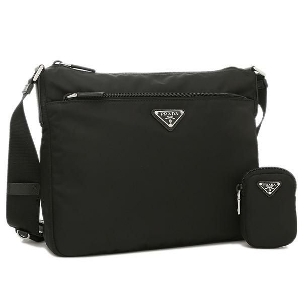 プラダ ショルダーバッグ ヴェラ リナイロン トライアングルロゴ ブラック レディース PRADA 1BC421 RV44 D1M F0002