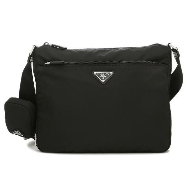 プラダ ショルダーバッグ ヴェラ リナイロン トライアングルロゴ ブラック レディース PRADA 1BC421 RV44 D1M F0002 詳細画像