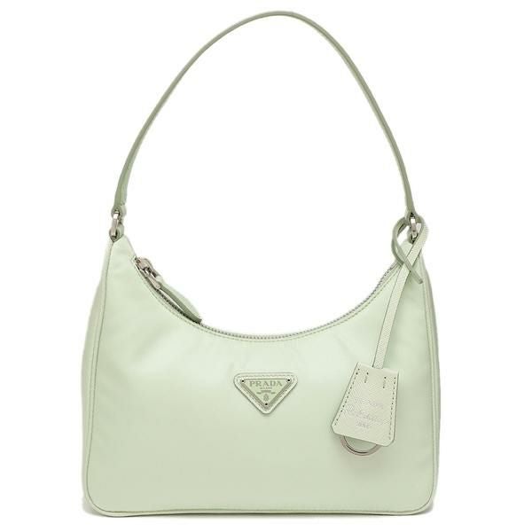 プラダ ハンドバッグ リエディション リナイロン トライアングルロゴ ミニバッグ グリーン レディース PRADA 1NE204 R064 F0934 詳細画像
