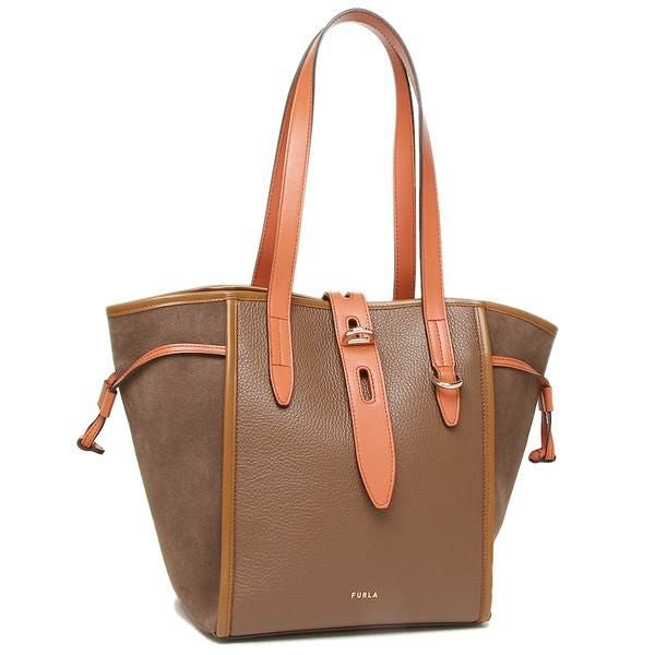 【早い方順！】FURLAトートバッグ FURLA（フルラ） トートバッグ VITTORIA L TOTE ヴィットリア グレイン