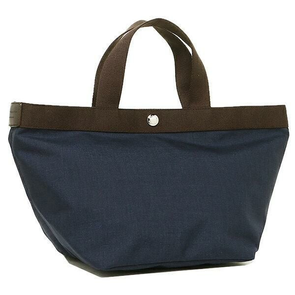 エルベシャプリエ Herve Chapelier レディース 707C 19N69 CORDURA M TOTE BAG トートバッグ NAVY/MOKA 詳細画像