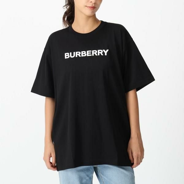 バーバリー Tシャツ 半袖カットソー ブラック メンズ BURBERRY 8055307 A1189