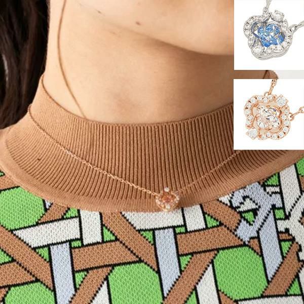 スワロフスキー ネックレス アクセサリー ペンダント レディース