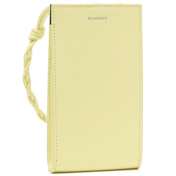 JIL SANDER レザー iPhoneケース イエロー ジルサンダー スマートフォンケース タングル イエロー レディース JIL