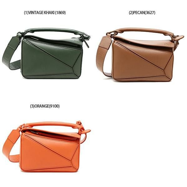 ロエベ ショルダーバッグ ハンドバッグ パズルバッグ ミニサイズ