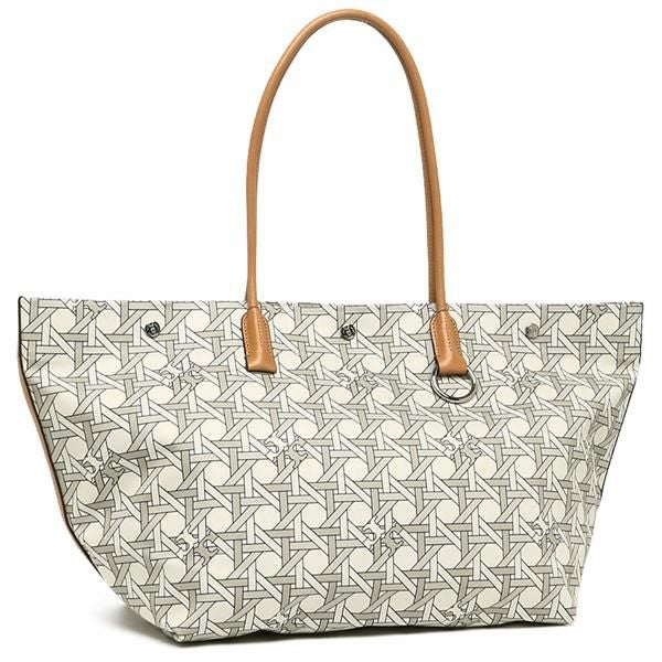 トリーバーチ トートバッグ ホワイト マルチ レディース TORY BURCH