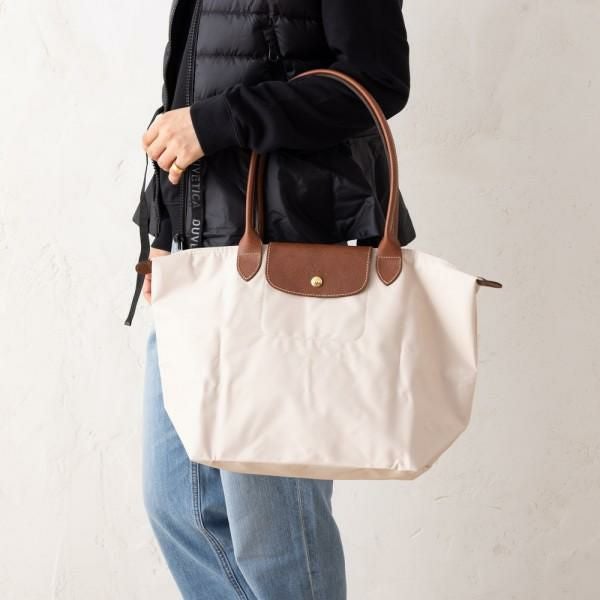 ロンシャン トートバッグ プリアージュ Lサイズ ベージュ レディース