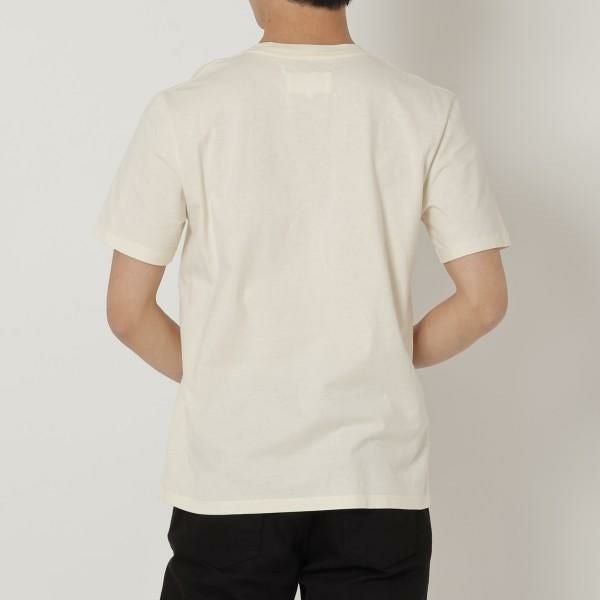 メゾンマルジェラ Tシャツ 半袖カットソー トップス ホワイト メンズ