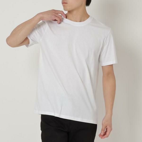 メゾンマルジェラ Tシャツ 半袖カットソー トップス ホワイト メンズ