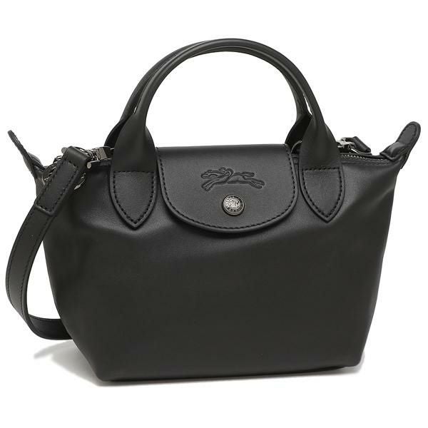 美品　ロンシャン ビジネスバッグ オールレザー 2way ブラック ショルダー LONGCHAMP（ロンシャン） ビジネスバッグ 牛革 2WAY ショルダーバッグ
