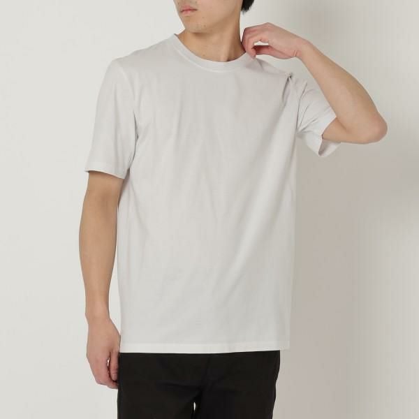 メゾンマルジェラ Tシャツ 半袖カットソー トップス ホワイト メンズ