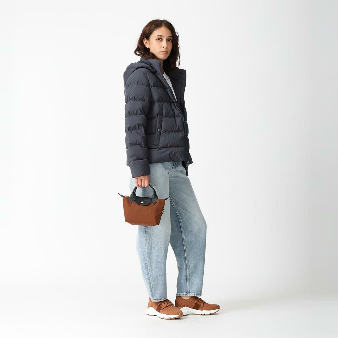 トッズ スニーカー ケイト ニットスニーカー ブラウン レディース TODS