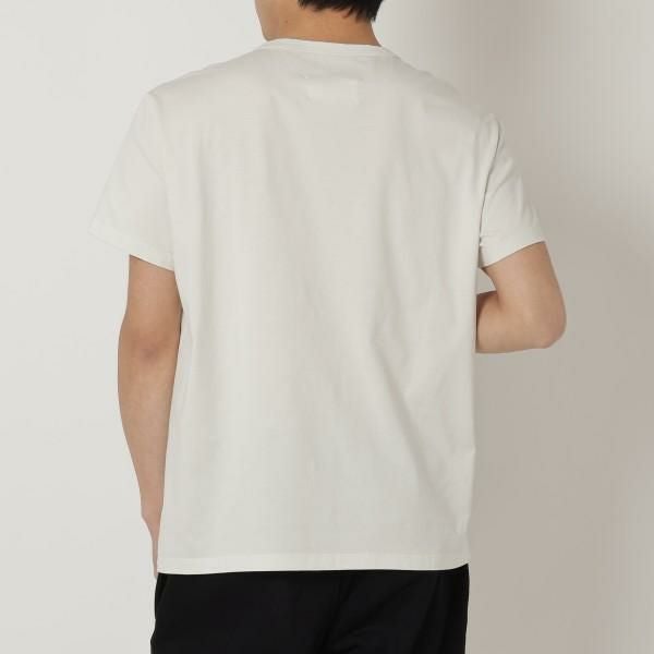メゾンマルジェラ Tシャツ 半袖カットソー トップス ホワイト メンズ