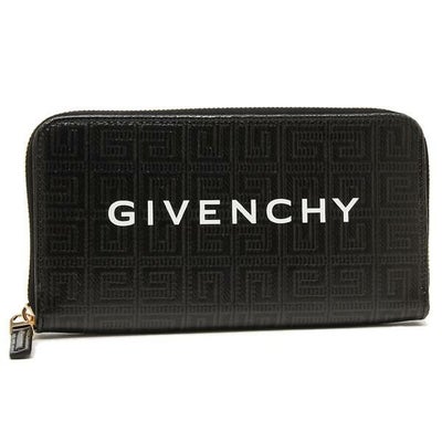 ジバンシィ 長財布 Gカット ウォレット ブラック レディース GIVENCHY 
