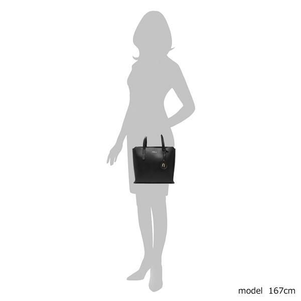 フルラ トートバッグ ハンドバッグ リンダ ブラック レディース FURLA