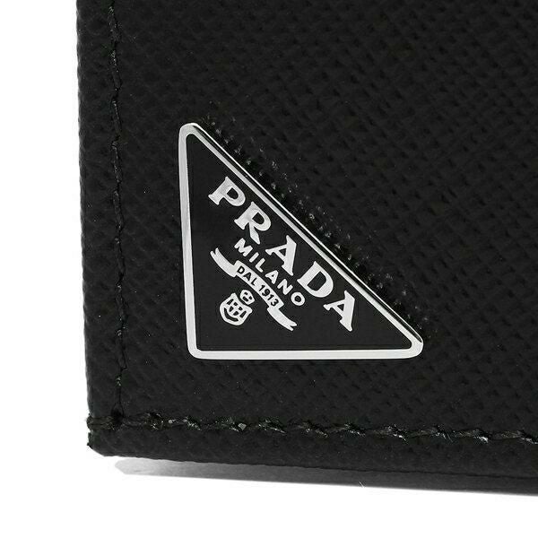 新品✨　PRADA　2MV836　SAFFIANO CUIR 三角ロゴ　NERO プラダ 財布 PRADA 2MV836 QHH F0002 SAFFIANO TRIANGOLO メンズ 長