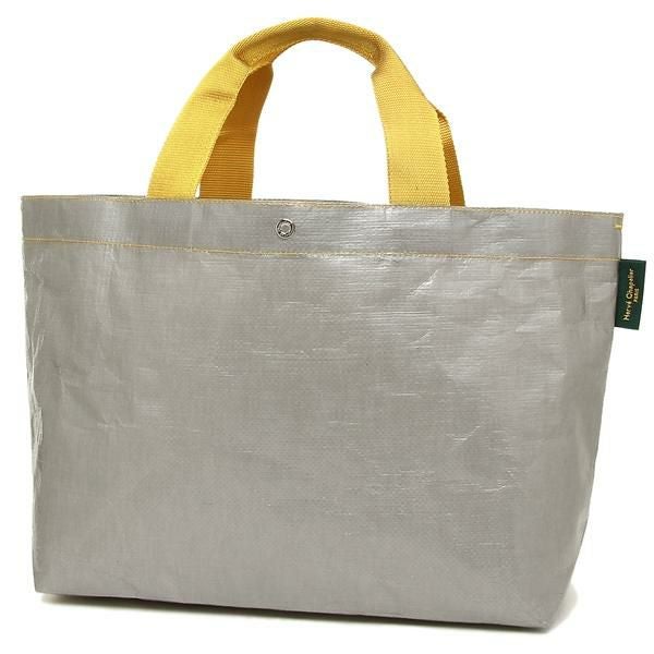 エルベシャプリエ トートバッグ Herve Chapelier 2012PP 0430J レディース グレー イエロー 詳細画像