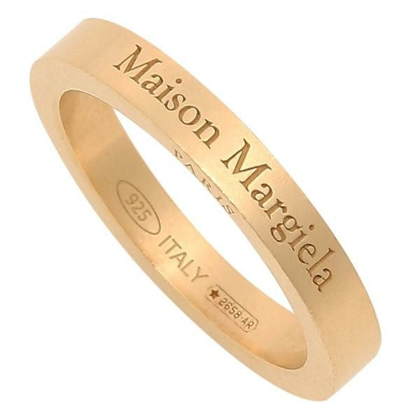 Maison Margiela　 ピアス(片耳用) Amazon | [メゾンマルジェラ]ピアス 片耳用 ロゴピアス ゴールド
