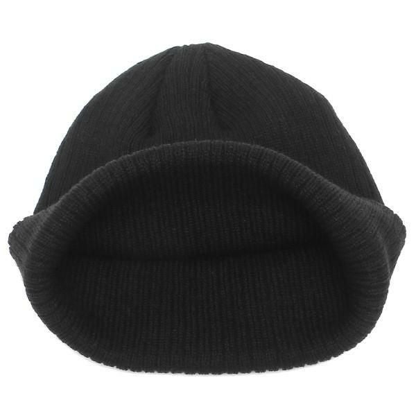 ゲス 帽子 GUESS AI4A8858DS BLK アクリル100％ ニット帽 BLACK 黒 | AXES