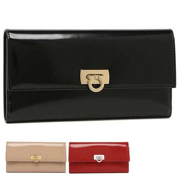 フェラガモ 長財布 ワンダ レディース FERRAGAMO 220433 760666 WANDA