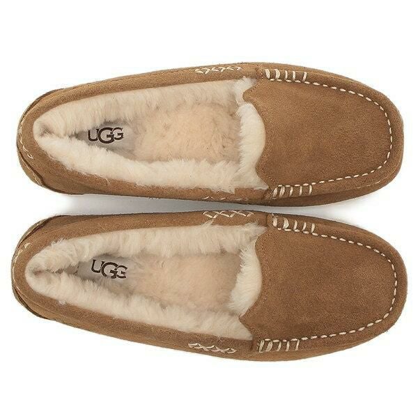 UGG アンスレー アグ モカシン レディース ANSLEY ムートン スリッポン