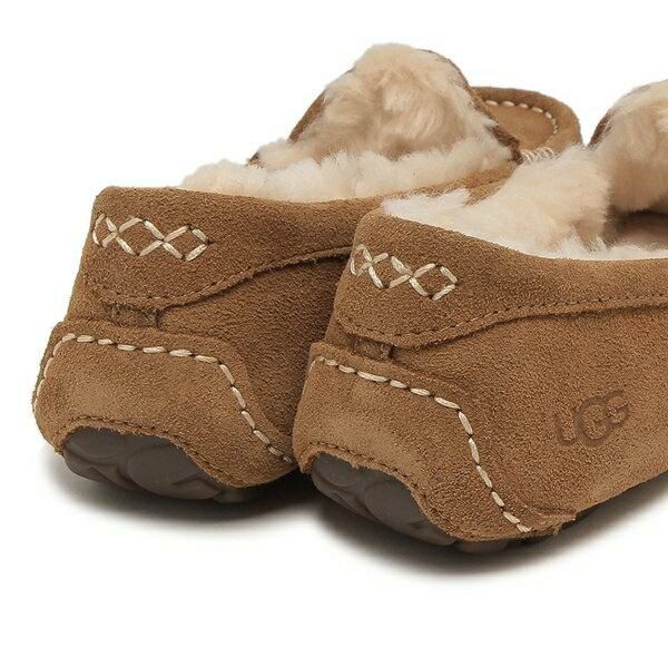 UGG アンスレー アグ モカシン レディース ANSLEY ムートン スリッポン