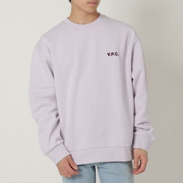 アーペーセー スウェット スウェットシャツ パープル メンズ APC