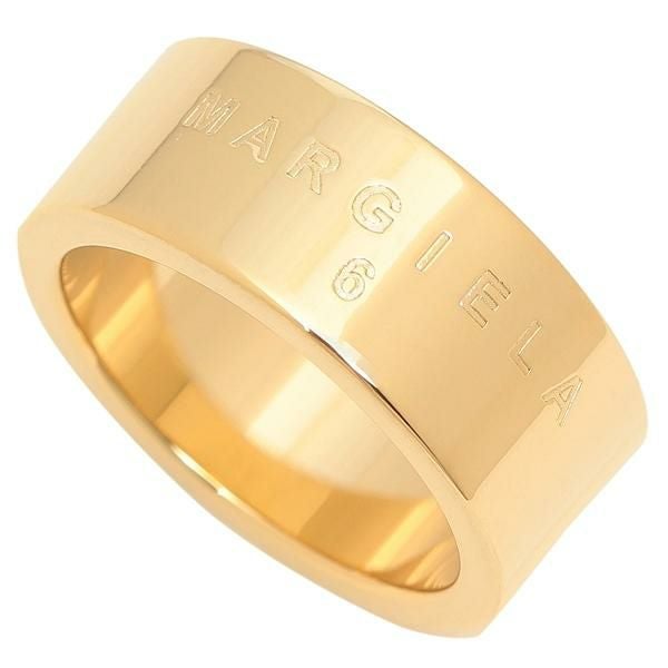 Maison Margiela ゴールドリング約11.5号 Maison Margiela: Logo Ring | SSENSE