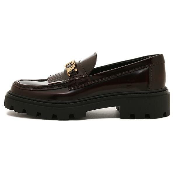 トッズ ローファー オックスフォード ワインレッド レディース TODS