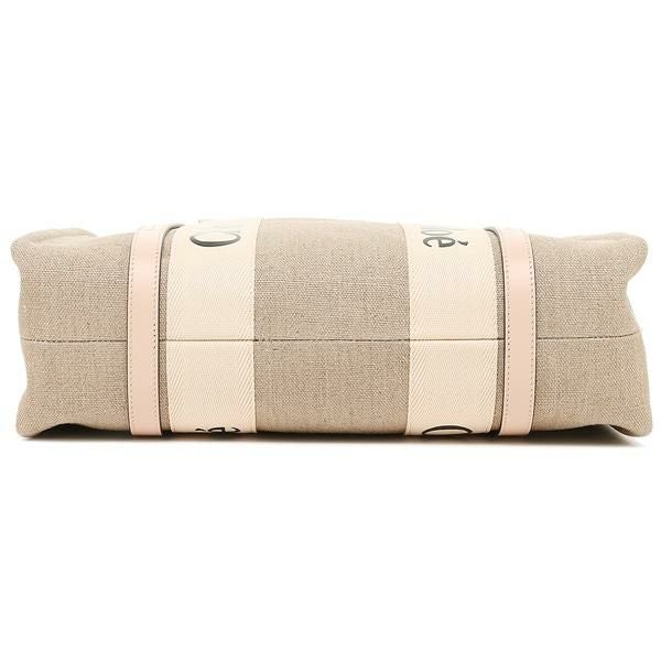 クロエ トートバッグ ウッディ ベージュ ピンク レディース CHLOE