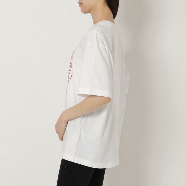 マルニ Tシャツ カットソー ホワイト レディース MARNI THJET49P02